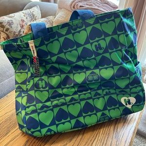 Harajuku Lovers Gwen Stefani edition Tote bag green and blue